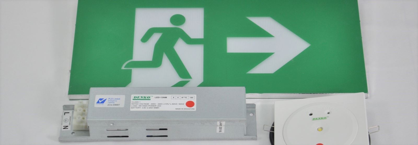 DENKO, Emergency Lighting systems